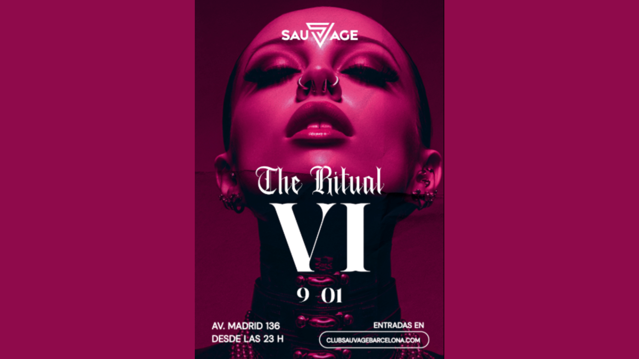 The Ritual VI fiesta techno en Barcelona
