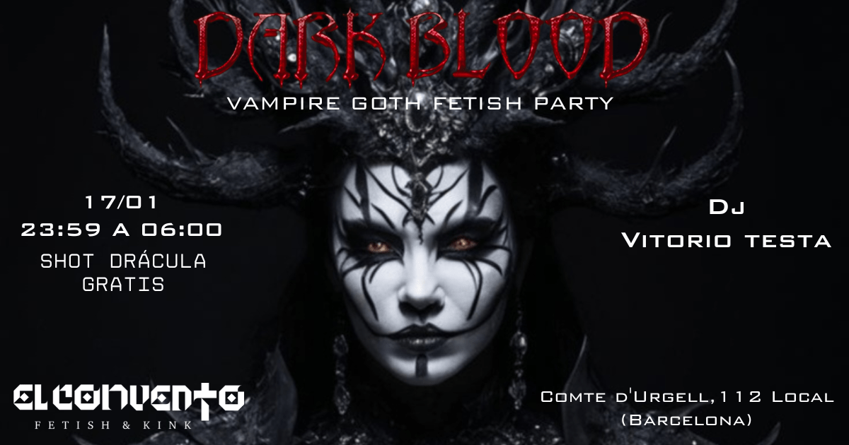 Dark Blood El convento fetish bdsm club