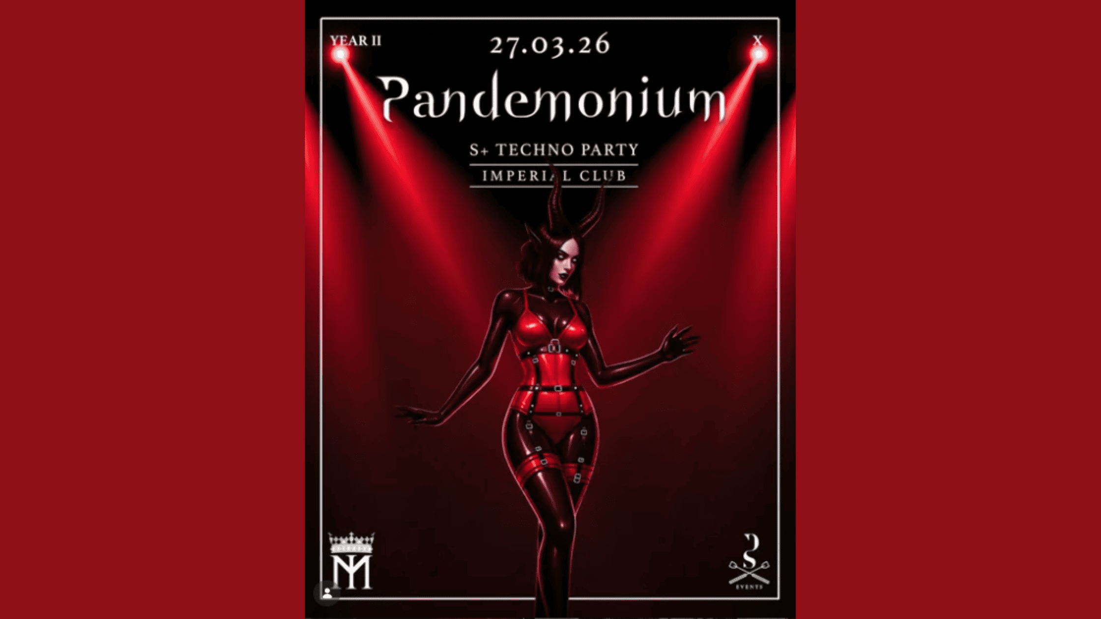 Pandemonium S+ party