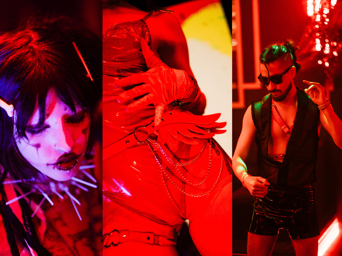 Gente disfrutado de fiesta S+ en Barcelona