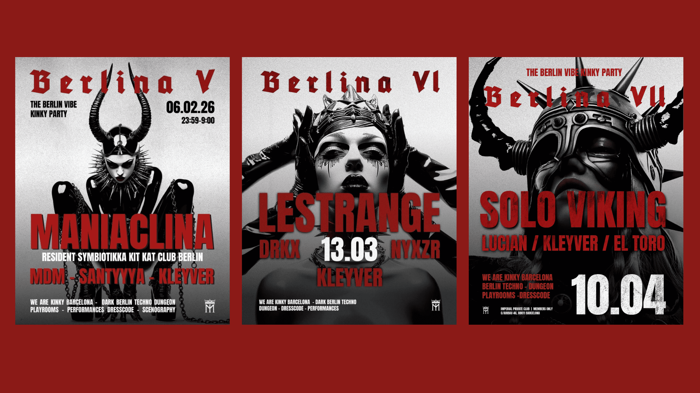 Berlina S+ party in Barcelona