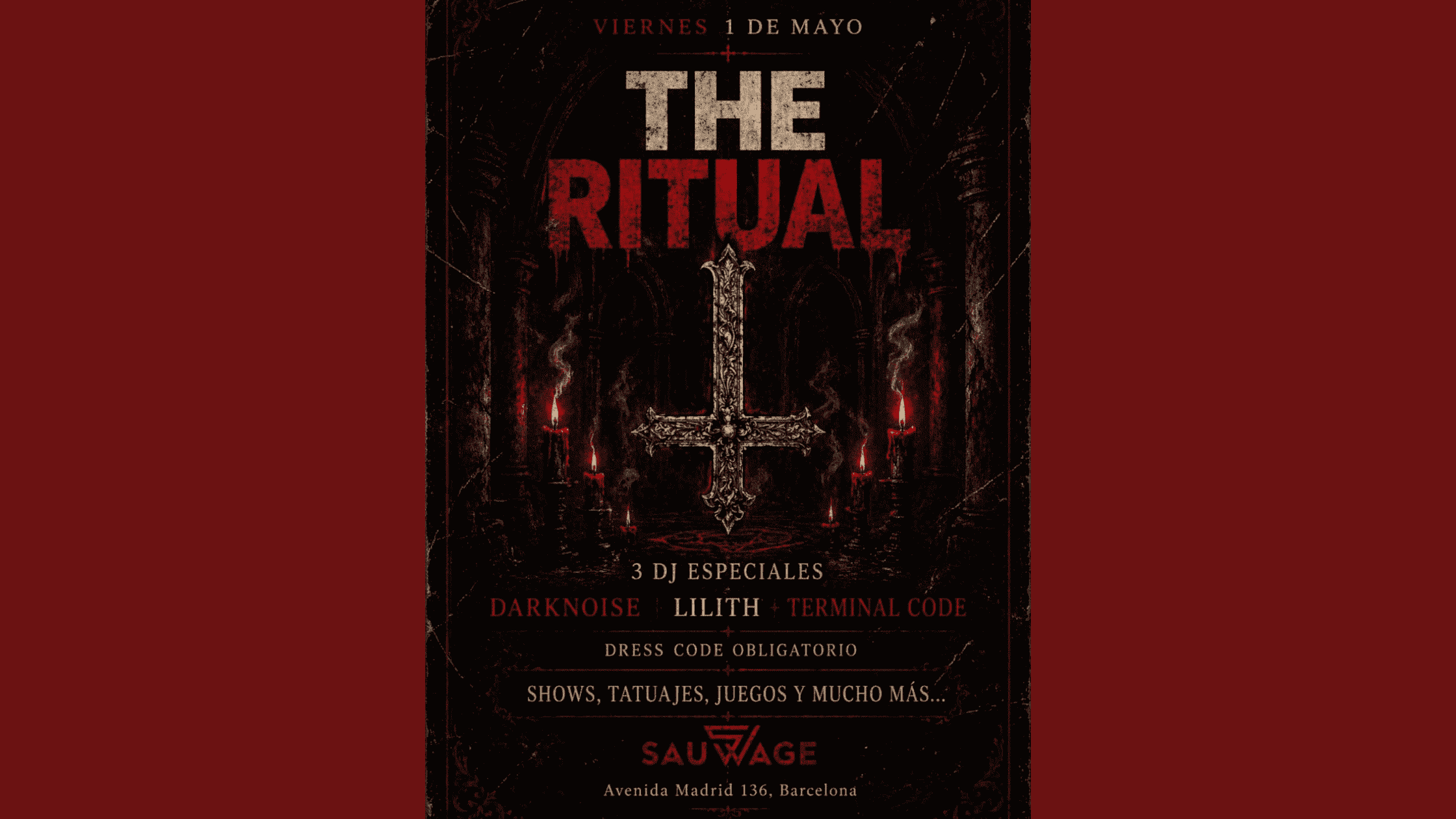 Fiesta kinly en Barcelona