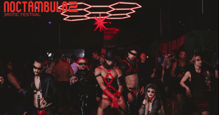 Ambiente durante Noctámbula Erotic Festival en Barcelona