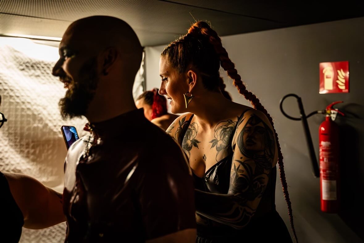 Desfile de moda latex y fetish de Everlust Latex en Barcelona