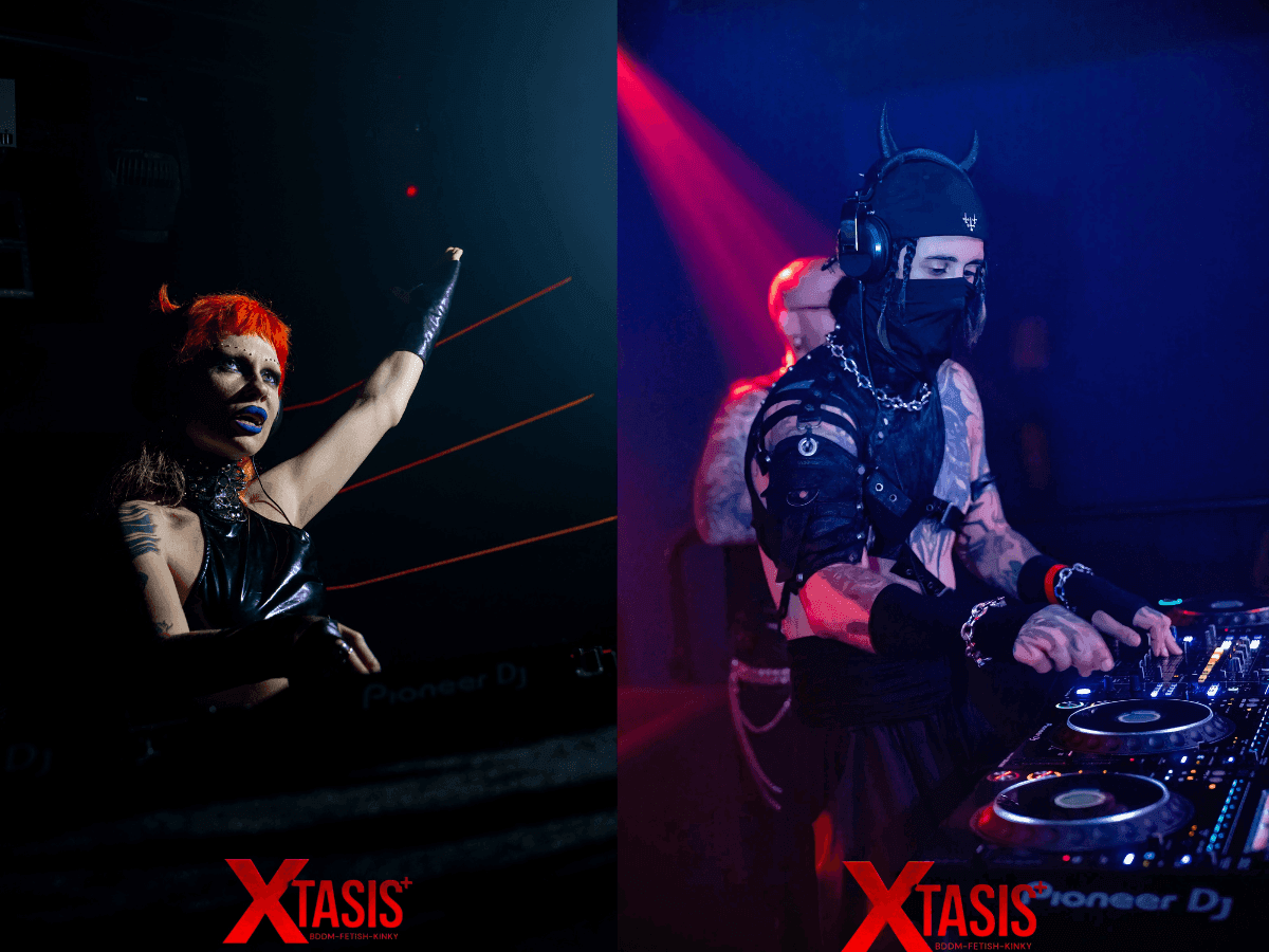 DJ actuando en Xtasis Festival Barcelona