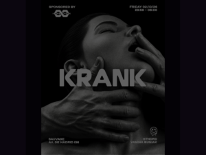 KRANK vuelve a Barcelona el 2 de octubre con una nueva edición en Sauvage