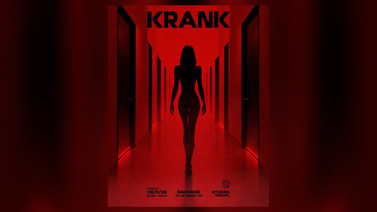 KRANK — Underground Techno y Sex Positive en Sauvage, Barcelona
