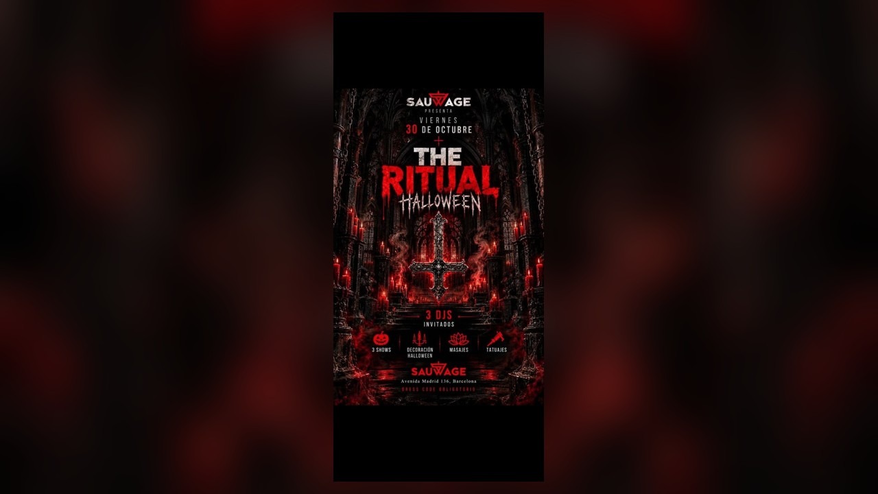 The Ritual — Halloween Ed. 1, fiesta kinky en Sauvage, Barcelona